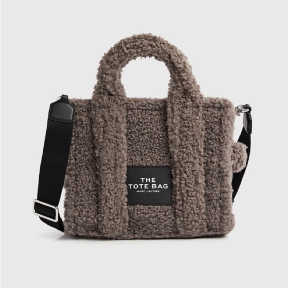 MARC JACOBS
Mini Traveler Faux-Fur Tote Crossbody Bag